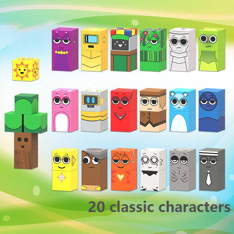 STEM Magnetic Characters (20pcs)