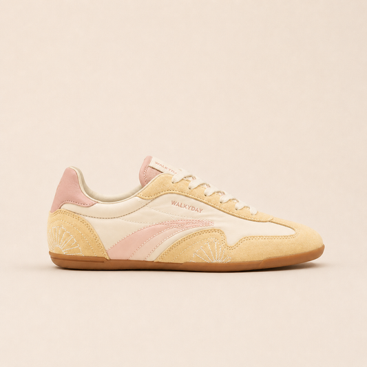 Aurionstep Suede Mesh Women - Sunset Sorbet