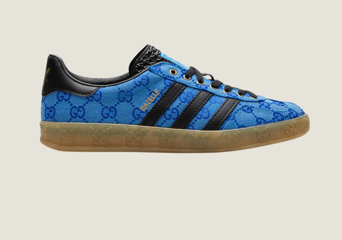 Gazelle Retro Monogram Blue Limited Edition