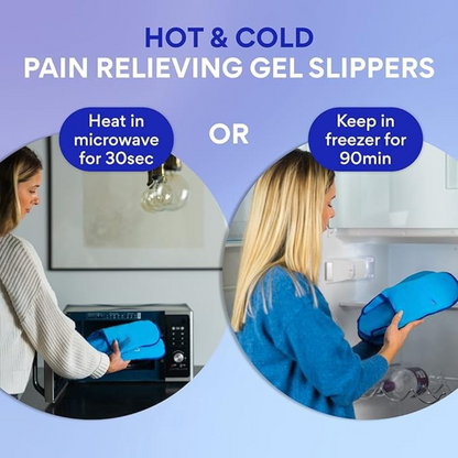 Gel Ice Pack Slippers