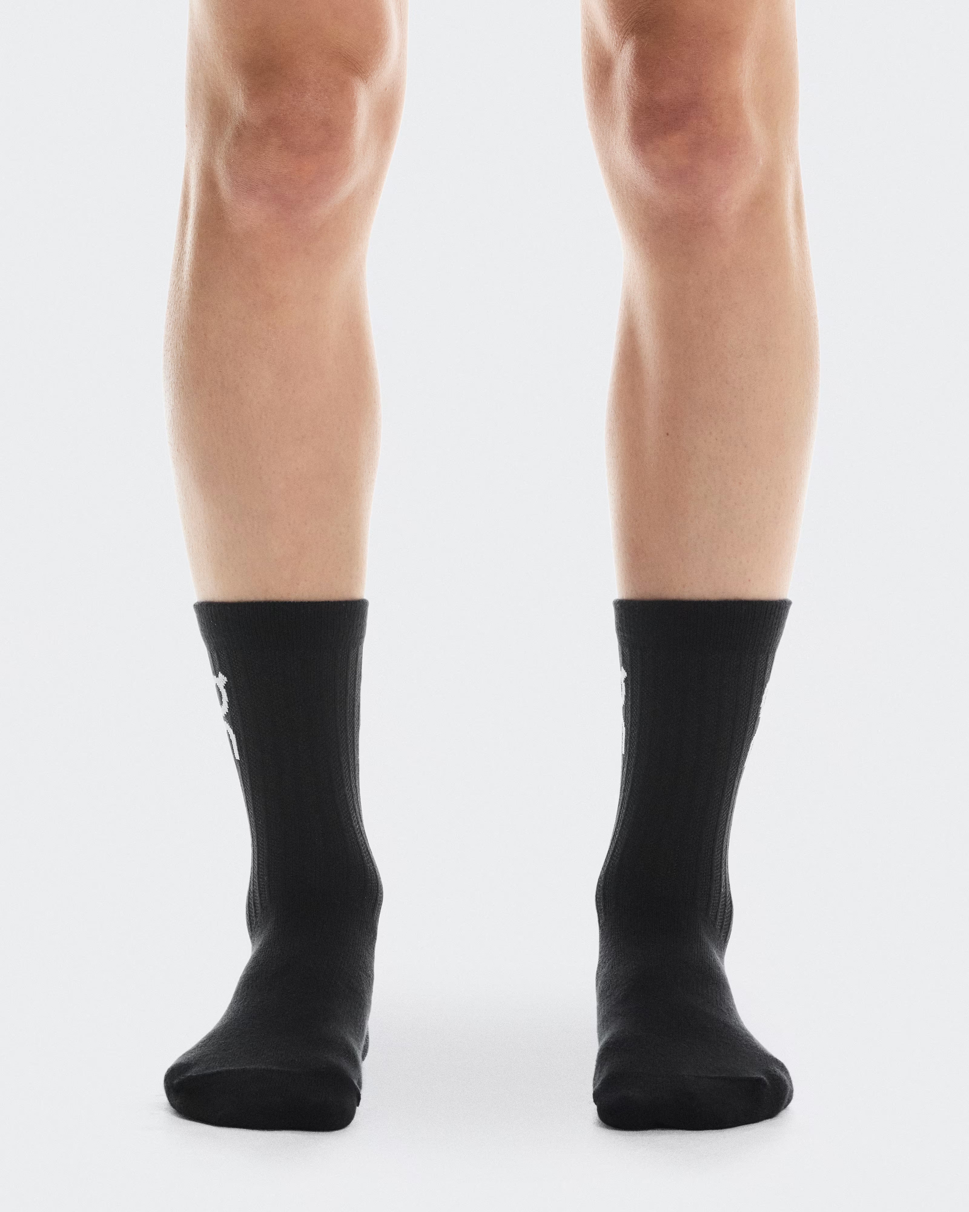 Unisex On Running White Logo High 3-Pack Socks