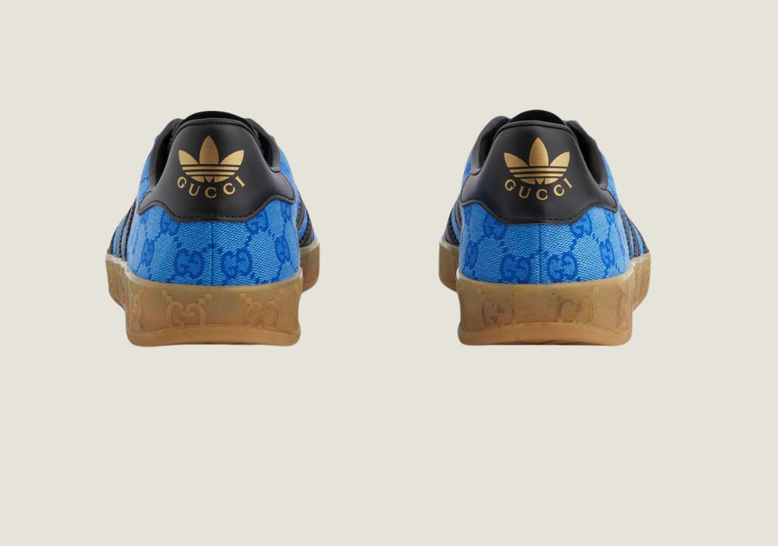 Gazelle Retro Monogram Blue Limited Edition