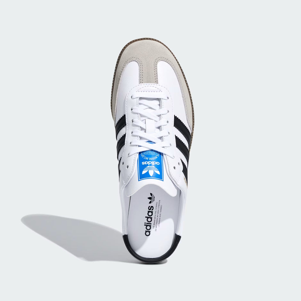 Samba Mule White and black