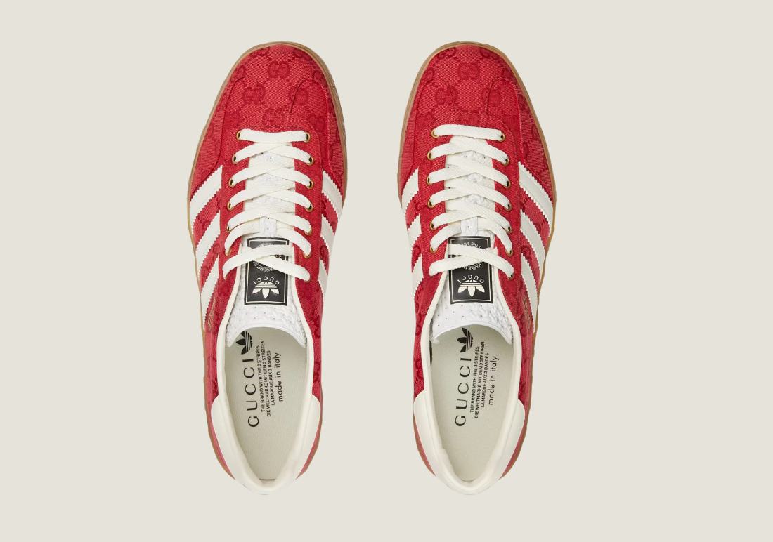 Gazelle Retro Monogram Red Limited Edition
