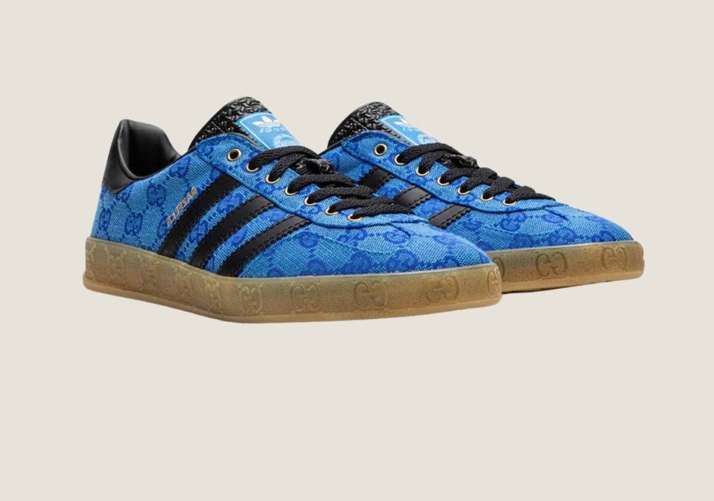 Gazelle Retro Monogram Blue Limited Edition