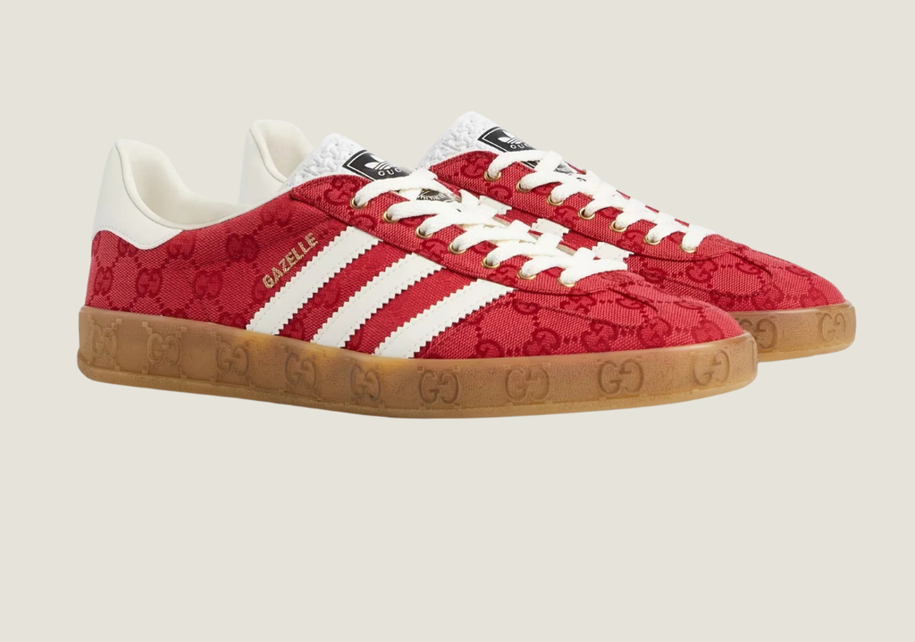 Gazelle Retro Monogram Red Limited Edition