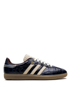 Samba Navy Croc-Embossed Heritage – Gum Sole Edition