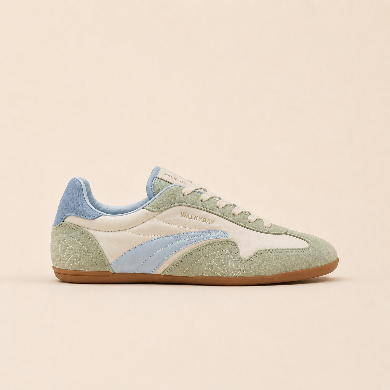 Aurionstep Suede Mesh Women - Mint Sky