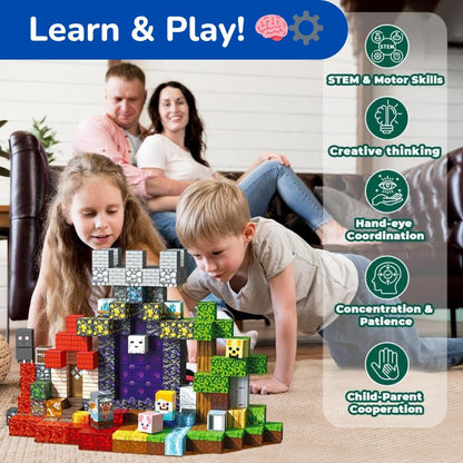 STEM Learning Magnetic Building Blocks