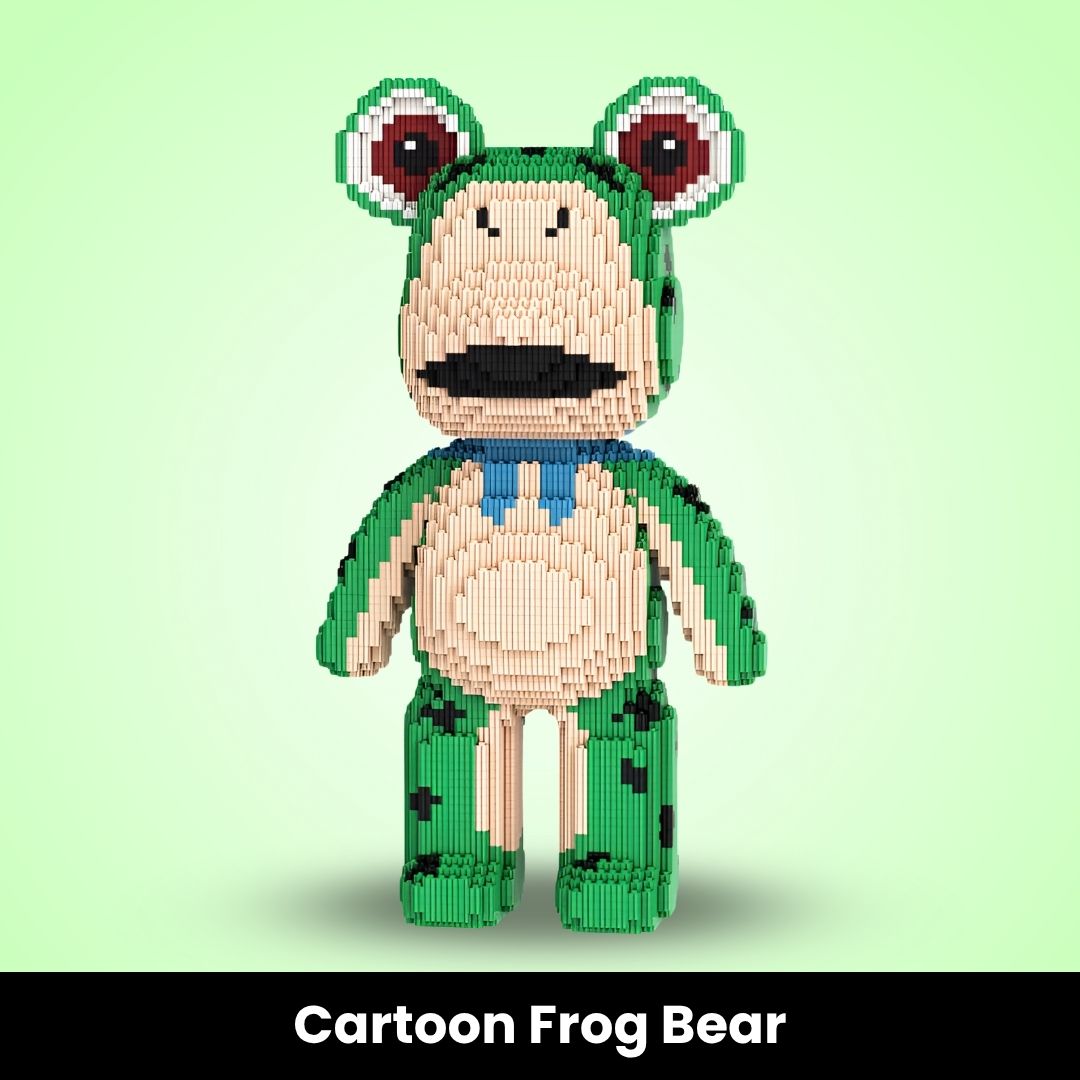 TeddyBlocks™ Giant Buildable Brick Bear (5000+ pcs)