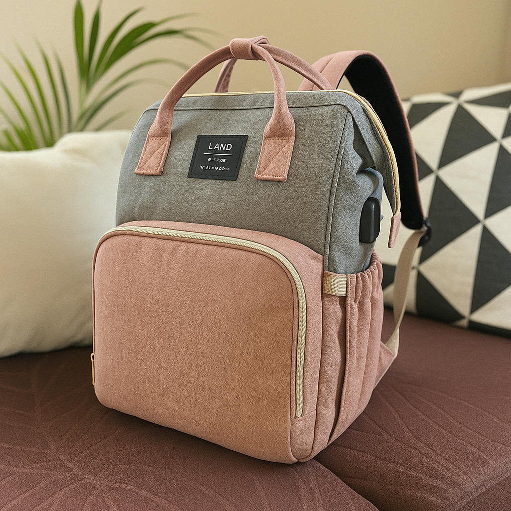 2 in 1 backpack & baby bed