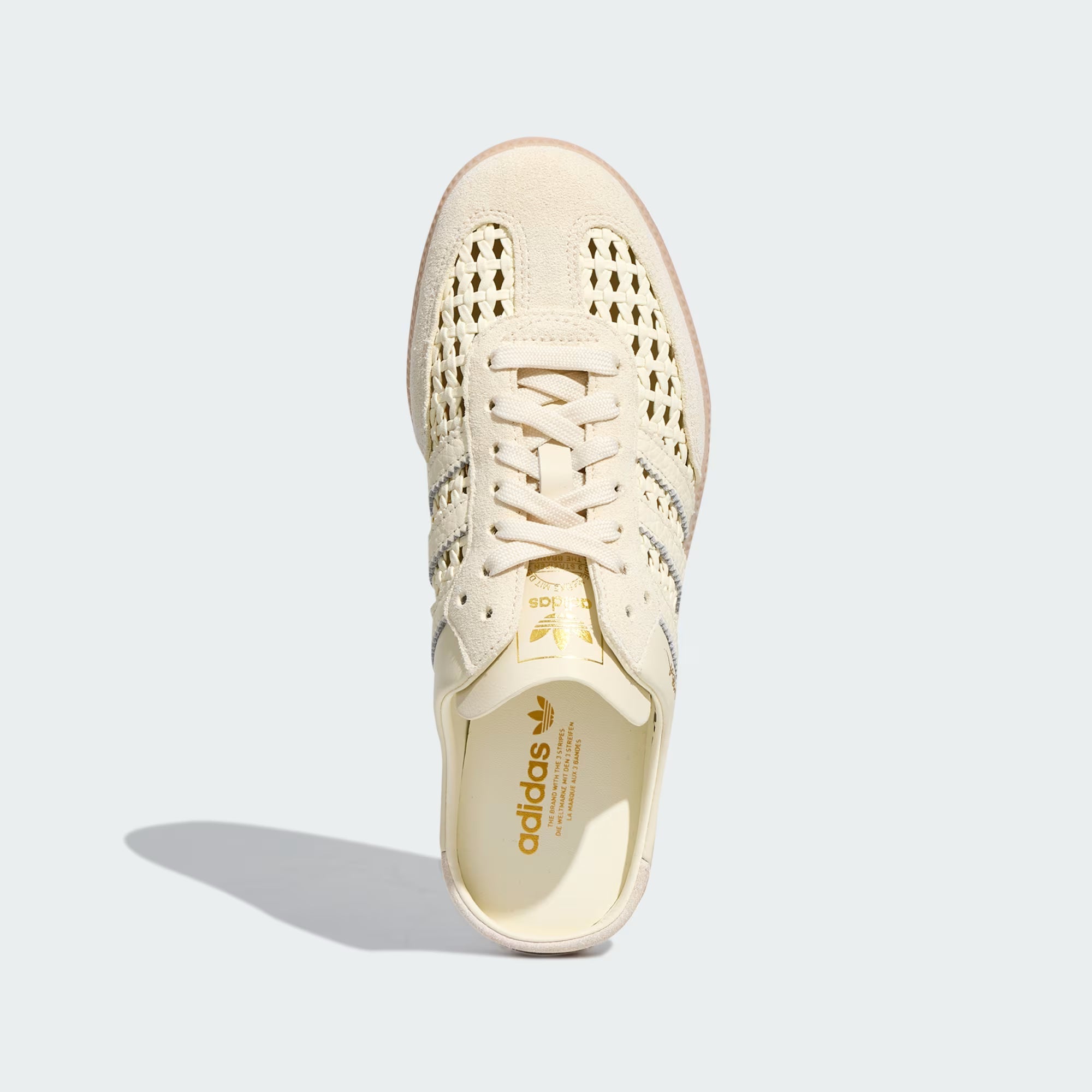 Samba Mule White Cream