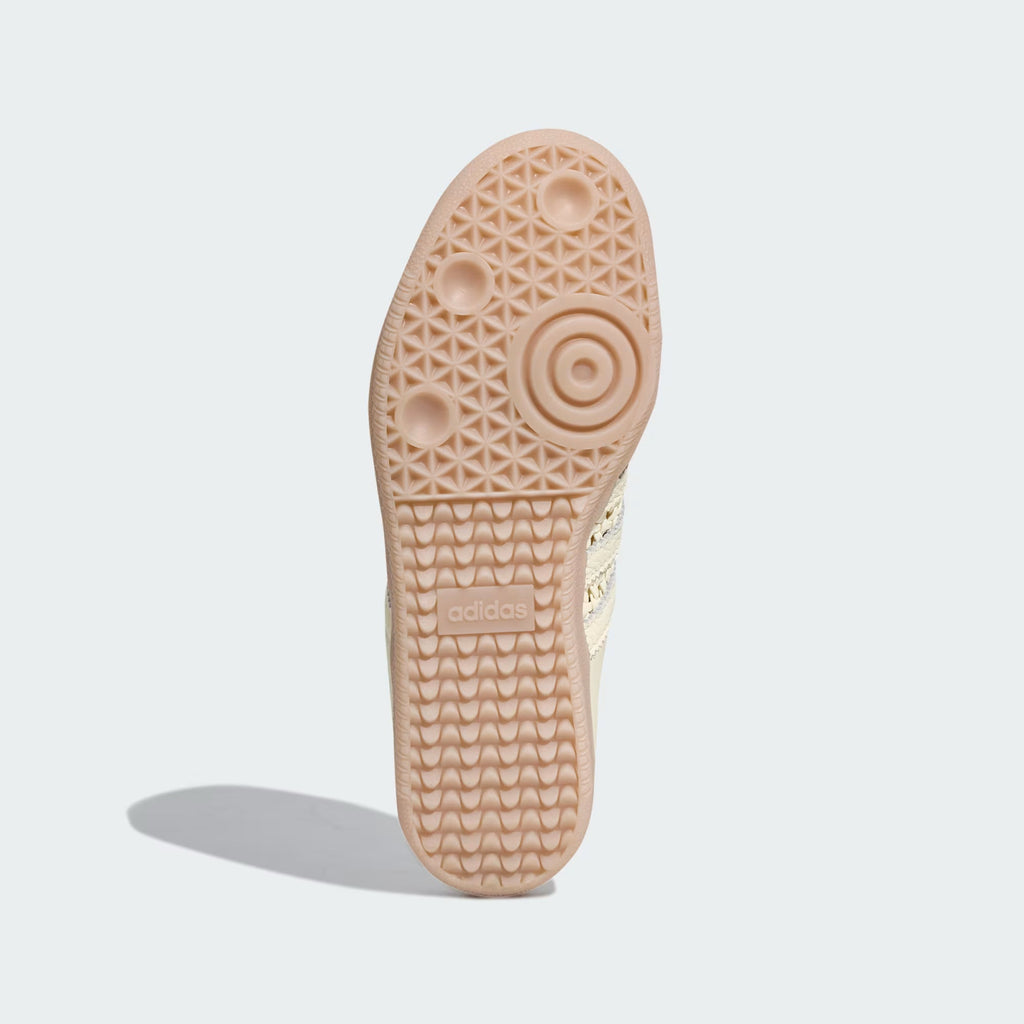 Samba Mule White Cream