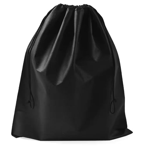 Black Drawstring Bag