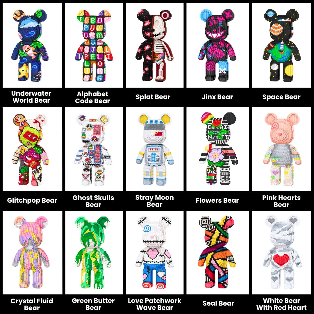 TeddyBlocks™ Giant Buildable Brick Bear