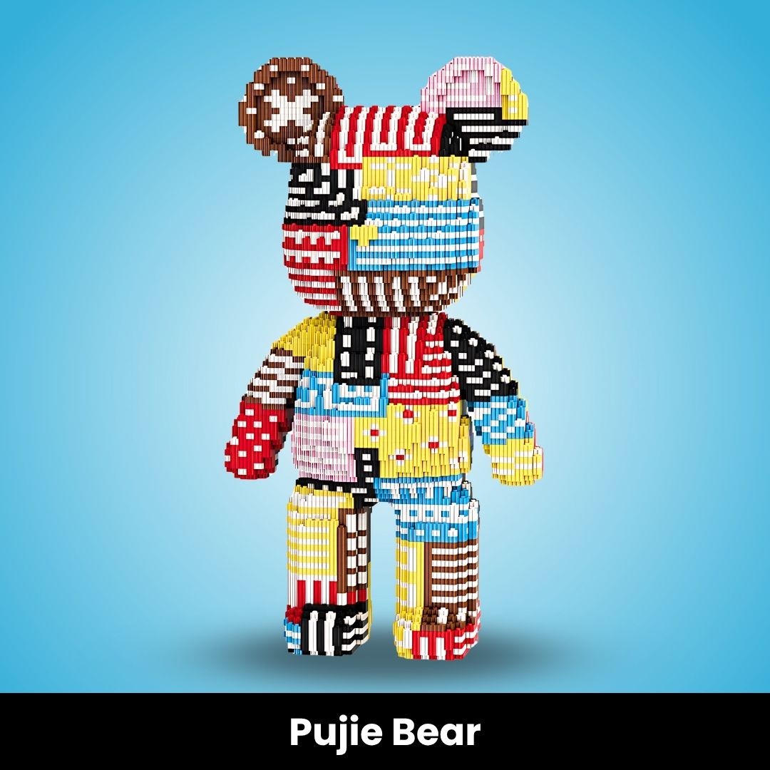 TeddyBlocks™ Giant Buildable Brick Bear (5000+ pcs)