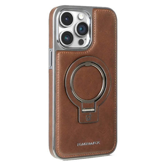 Leather Magnetic Case with Stand For iPhone