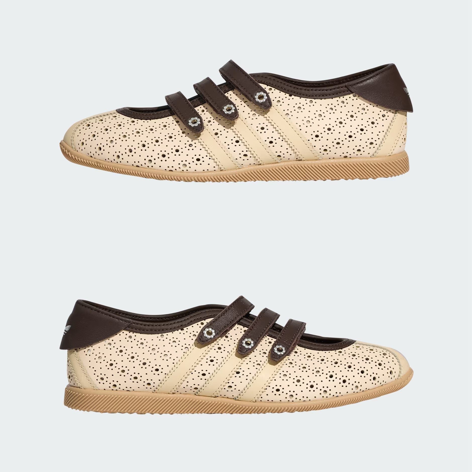 ANFU MARY JANE Trainers Crystal Sand / Warm Sandstone