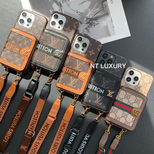 Unique Purse Design Phone Case with Stripe (3 Set)