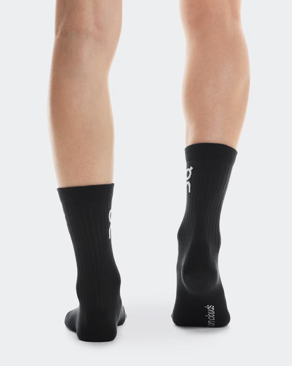 Unisex On Running White Logo High 3-Pack Socks