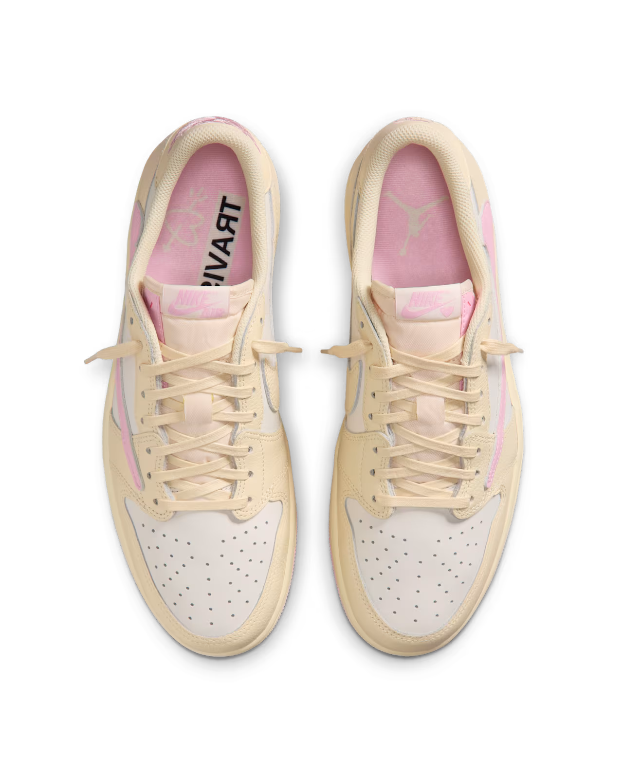 Air Jordan Low Muslin and Shy Pink