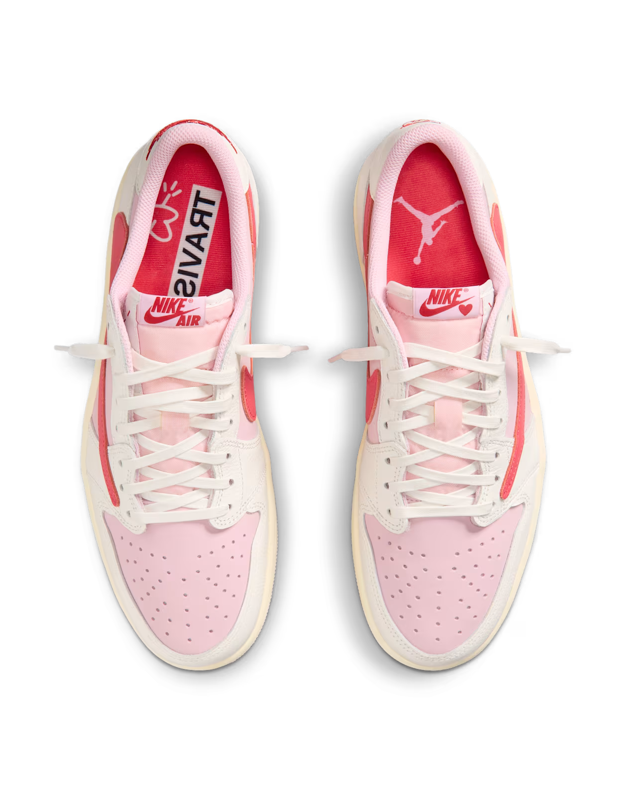 Air Jordan Low Shy Pink and Tropical Pink