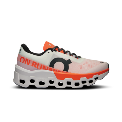 Cloudmonster 2 white/orange