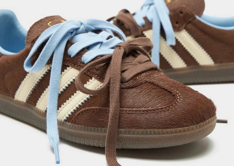 Samba OG pony-hair sneakers