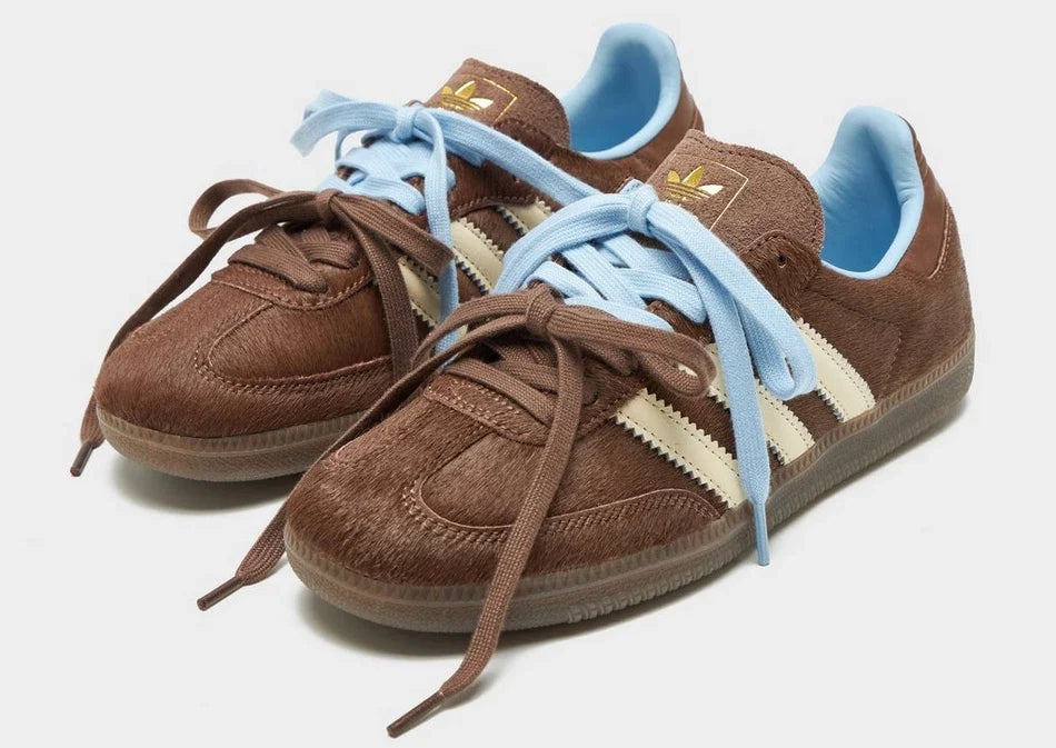 Samba OG pony-hair sneakers