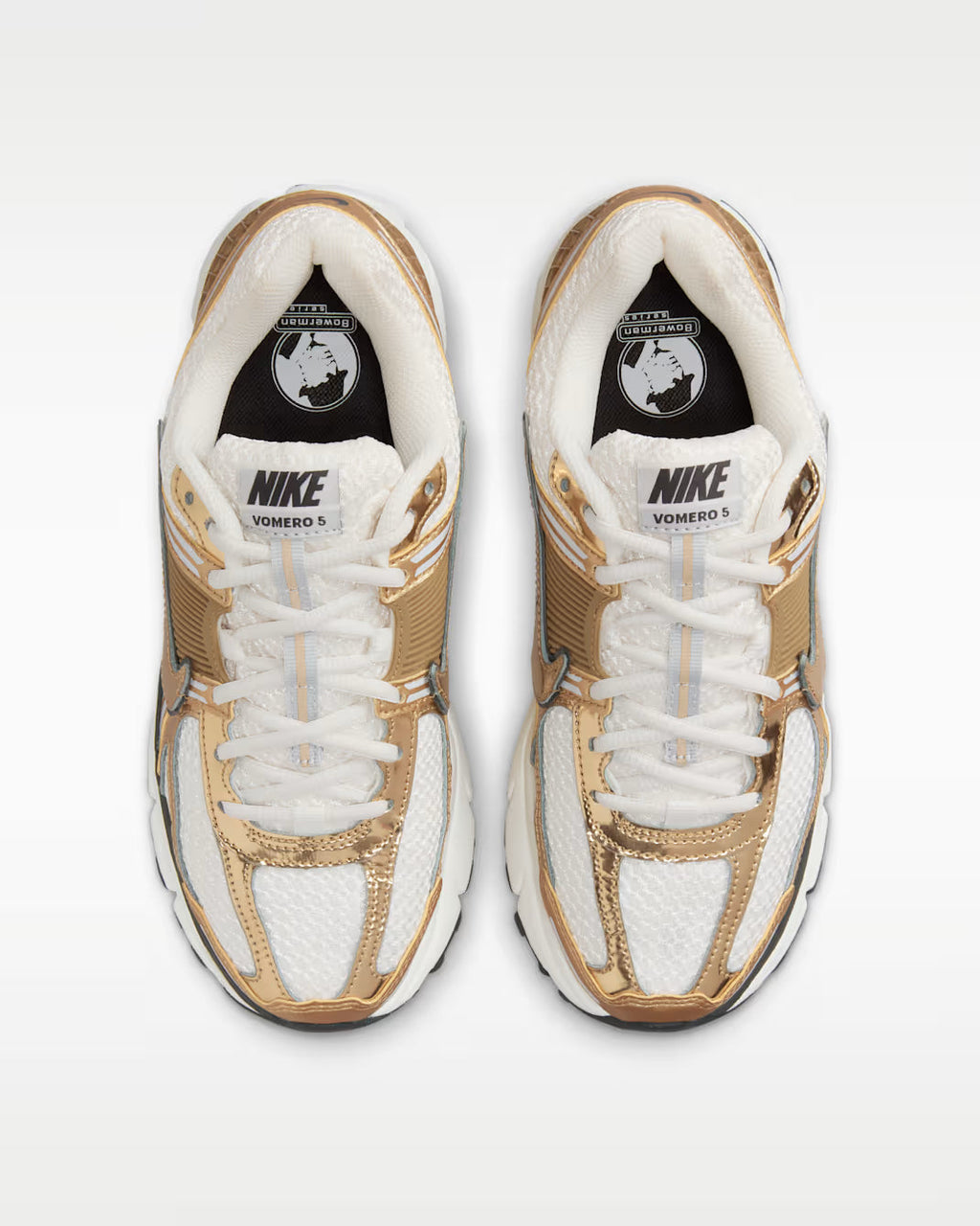 Zoom Vomero 5 Gold White
